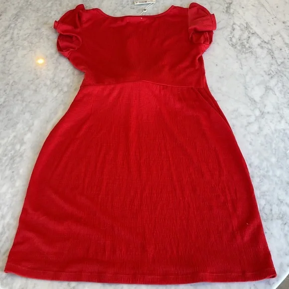 Max Studio Faux Side Knot Dress - Picture 7 of 10